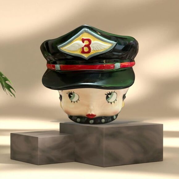 Retro “ Biker Betty Boop cookie Jar - Picture 1 of 11